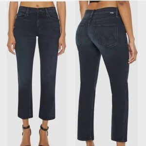 MOTHER The Mid Rise Rider Ankle Jeans | Night in Paris Wash | Size 26